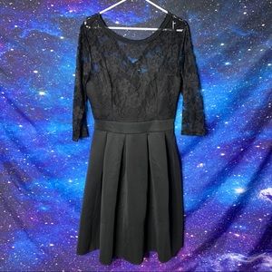 NWT- Miusol- Long Sleeve Semi Sheer Dress XL